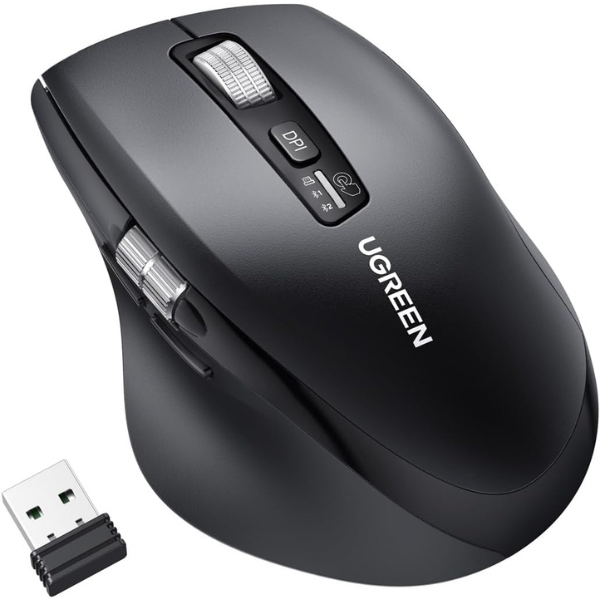 Wireless Mouse UGREEN 5000 DPI Bluetooth 2.4G
