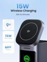 UGREEN Nexode Power Bank 20000mAh 145W PD 3.0 Portable Charger 72Wh Qi2 Certified 15W Wireless Fast Charging Magsafe Battery Pack 2C1A with TFT Display for iPhone 17/16 Series/MacBook/iPad and More - Image 7