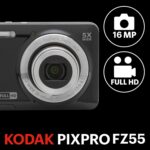Kodak PIXPRO Friendly Zoom FZ55-RD 16MP Digital Camera with 5X Optical Zoom 28mm Wide Angle and 2.7" LCD Screen (black) - Image 6