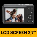 Kodak PIXPRO Friendly Zoom FZ55-RD 16MP Digital Camera with 5X Optical Zoom 28mm Wide Angle and 2.7" LCD Screen (Red) - Image 2