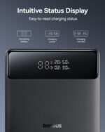 Baseus Laptop Power Bank, 20000mAh 100W Portable Charger Fast Charging, Blade High Density Version, Digital Display, Battery Pack - Image 3
