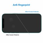 JETech Screen Protector for iPhone 12 Pro Max 6.7-Inch, Tempered Glass Film, 3-Pack - Image 3