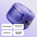 Yango Yasmina Lite AI Smart Speaker, Bilingual Arabic & English, Music, Stories, Quran, Screen-free Learning for Kids, Routine helper for Parents, Purple - Image 5