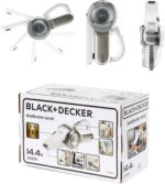 Black & Decker 14.4V Lithium-Ion Pivot Dustbuster/Cyclonic Hand Vacuum Cleaner, Champagne - Pv1420L-B5 - Image 9
