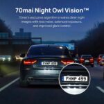 70mai A400 Dual Channel Car Dash Cam, 1440p Front & 1080p Rear, WDR, Night Vision, G-Sensor, App Playback & Share, Optional Parking Monitoring (Gray) - Image 4