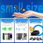 Carlinkit Wireless CarPlay & Android Auto Adapter - Mini Ultra 3 Convert OEM Wired to Wireless Dongle for iPhone & Android 11+, USB-A/Type-C Plug & Play, Fast Connection, Online Upgrade - Image 6