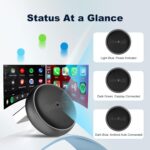 Carlinkit Wireless CarPlay & Android Auto Adapter - Mini Ultra 3 Convert OEM Wired to Wireless Dongle for iPhone & Android 11+, USB-A/Type-C Plug & Play, Fast Connection, Online Upgrade - Image 4