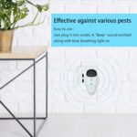 Ultrasonic Pest Repeller 4 Packs, Electronic Indoor Pest Repellent Plug in Pest Control for Basement, Warehouse, Bedroom, Garage - Image 6