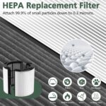 Dyson Combi Glass HEPA and Activated Carbon Replacement Purifier Filter 360° Combi 2 in 1 HEPA + Carbon Filter for Dyson TP04 HP04 TP07 TP06 HP06 TP4A TP7A PH02 PH01 PH03 PH04 PH3A HP09 TP09 HP07 HP10 TP10 HP4A HP7A DP04 Air Purifi-er, HEPA Carbon Filter #965432-01 - Image 4