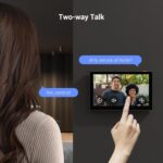 EZVIZ Wireless Monitor Touch Screen with Ringtone, Central Control Screen, Works with Up to 30 Cameras/Doorbells, Wire free 7-Inch Colour Touchable Display, Live View Playback, 2-Way Talk (SD7) - Image 8