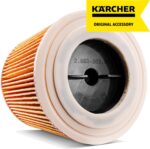 Karcher Cartridge Filter for Karcher Wet Dry Vacuum Cleaners - Compatible with WD 1 Compact, WD 2-18 and WD 3 - Image 2