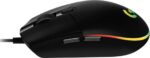 Logitech G102 Light Sync Gaming Mouse with Customizable RGB Lighting, 6 Programmable Buttons, Gaming Grade Sensor, 8 k dpi Tracking,16.8mn Color, Light Weight (Black) - Image 3